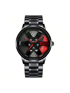 Men’s 3D Car Wheel Watch