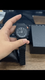 Black Arabic Aura Watch