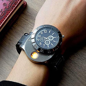 Men's USB Lighter Watch